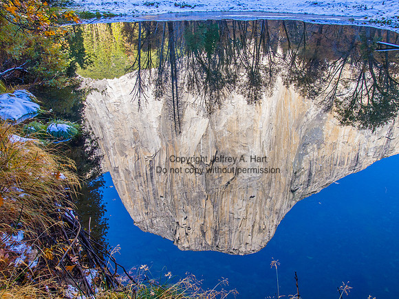 El Capitan Reflection, Yosemite NP