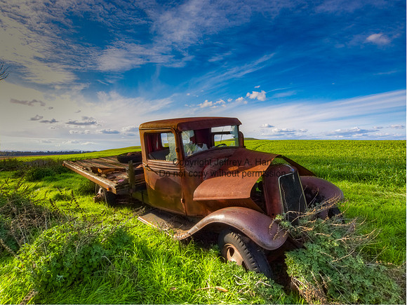 Rusticating Truck