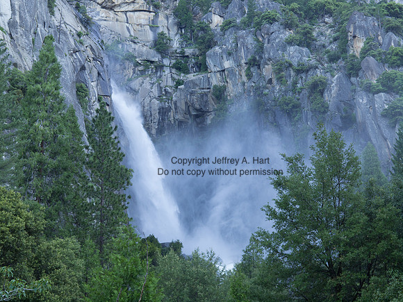 Waterfall, Yosemite National Park