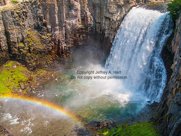 Rainbow Falls, San Joaquin River, Sierra Nevada Mountains